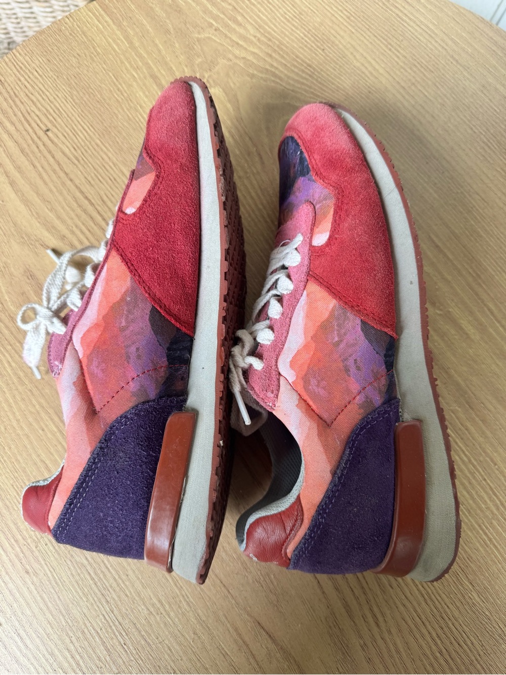 INKKAS Andes Jogger Sneakers Warm Garnet Hill Retro Colorful - Picture 6 of 11